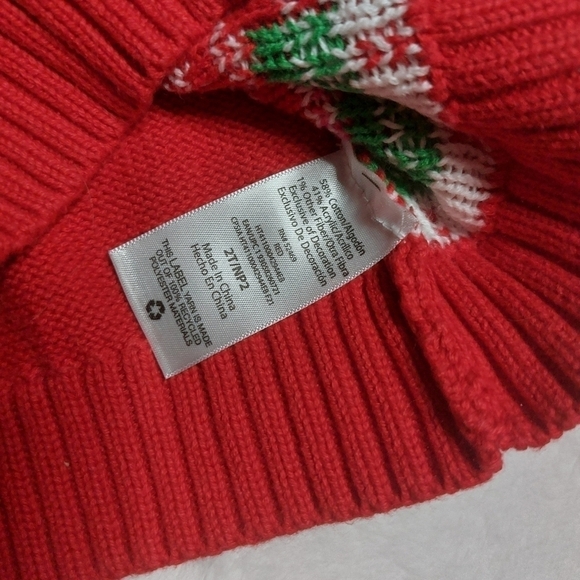 Holiday Time Christmas Tree Sweater 2t - Picture 3 of 4